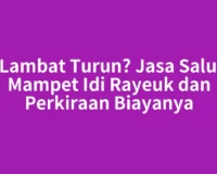 Air Lambat Turun? Jasa Saluran Mampet Idi Rayeuk dan Perkiraan Biayanya