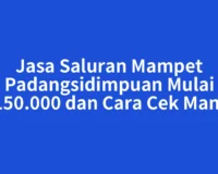 Jasa Saluran Mampet Padangsidimpuan Mulai Rp150.000 dan Cara Cek Mandiri