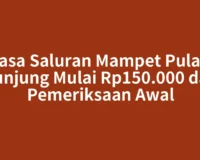 Jasa Saluran Mampet Pulau Punjung Mulai Rp150.000 dan Pemeriksaan Awal