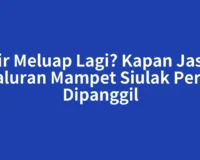 Air Meluap Lagi? Kapan Jasa Saluran Mampet Siulak Perlu Dipanggil