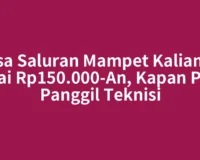 Jasa Saluran Mampet Kalianda Mulai Rp150.000-An, Kapan Perlu Panggil Teknisi
