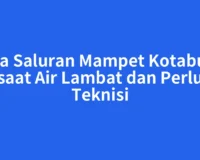Jasa Saluran Mampet Kotabumi saat Air Lambat dan Perlu Teknisi